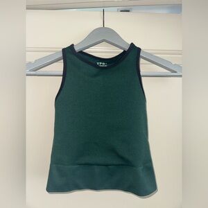 Abercrombie YPB dark green workout top